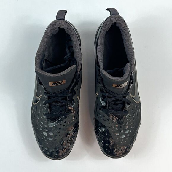 Nike Softball Cleats Molded Womens 10 HyperDiamond 2.5 Keystone Low AR0996-009 - Picture 7 of 10